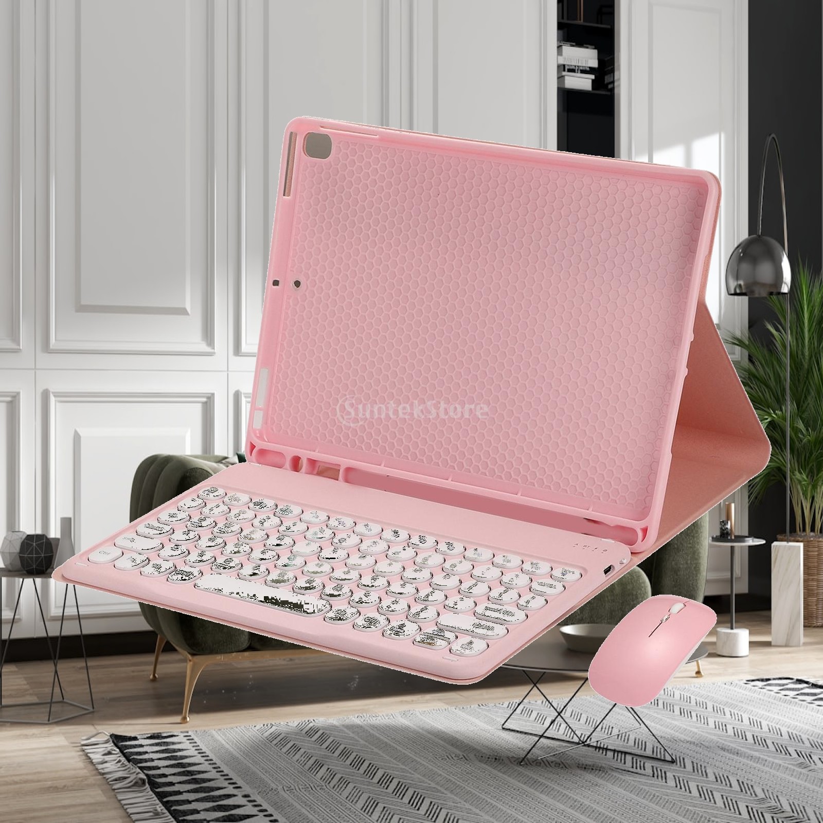 Samsung Tablet Keyboard Accessories - Capa com Teclado e Mouse para