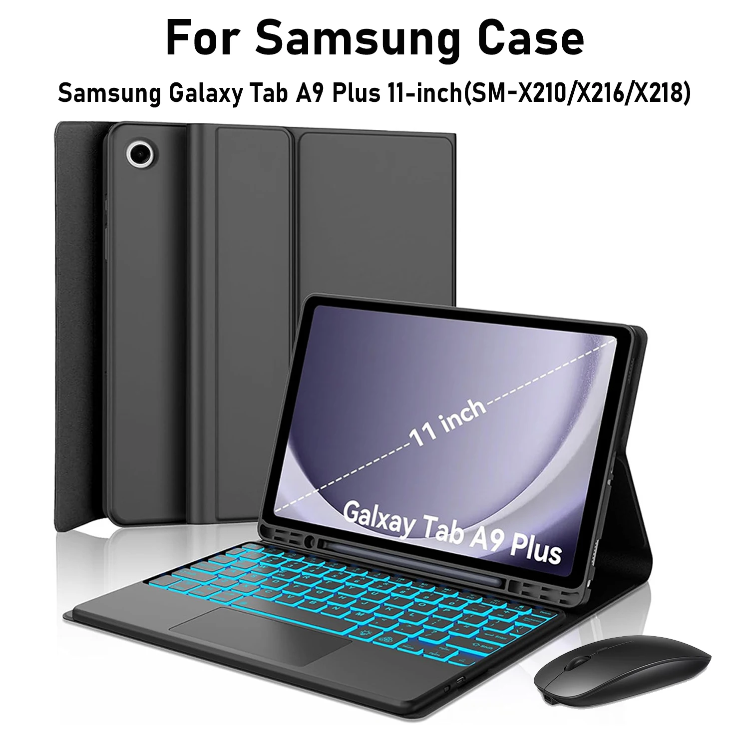 Samsung Tablet A9 Accessories - Capa Teclado para Samsung Galaxy Tab