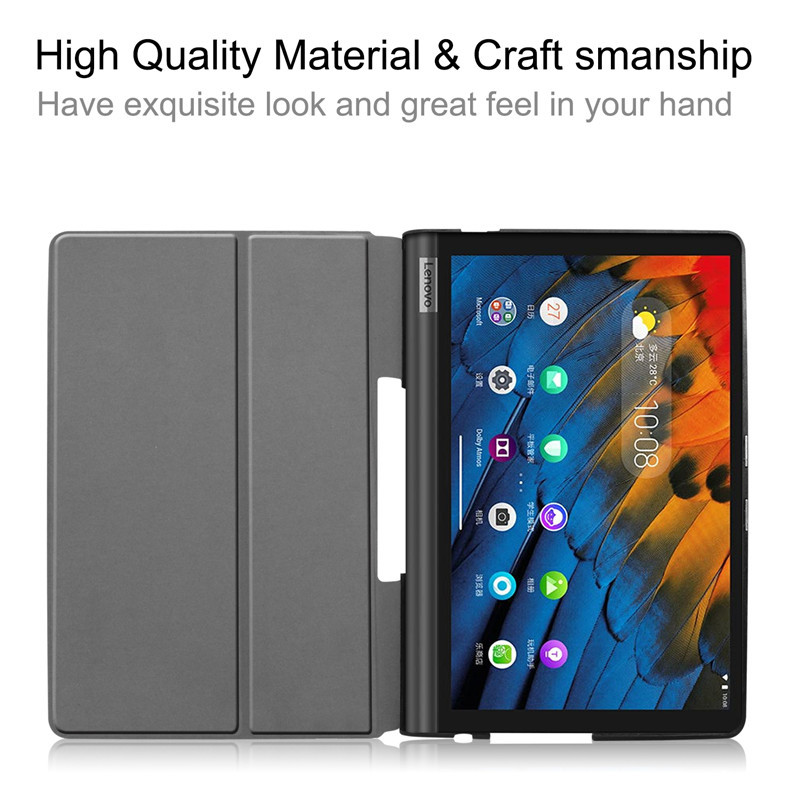Capa dobrável de couro para ta - Tablet Accessories Lenovo avaliação e preço
