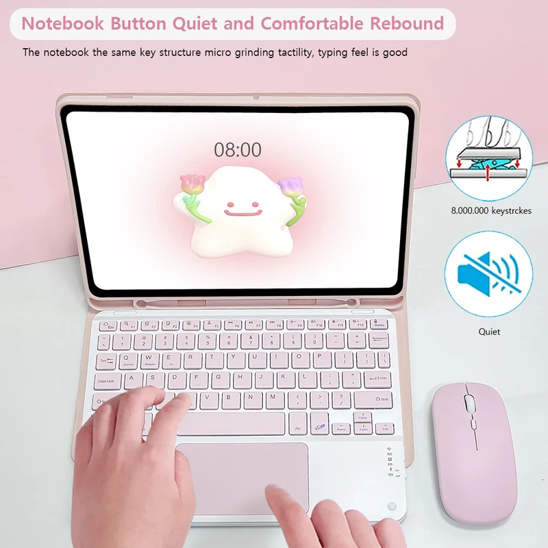 Capa Teclado Mágico para Samsu - Samsung Tablet Keyboard Accessories avaliação e preço