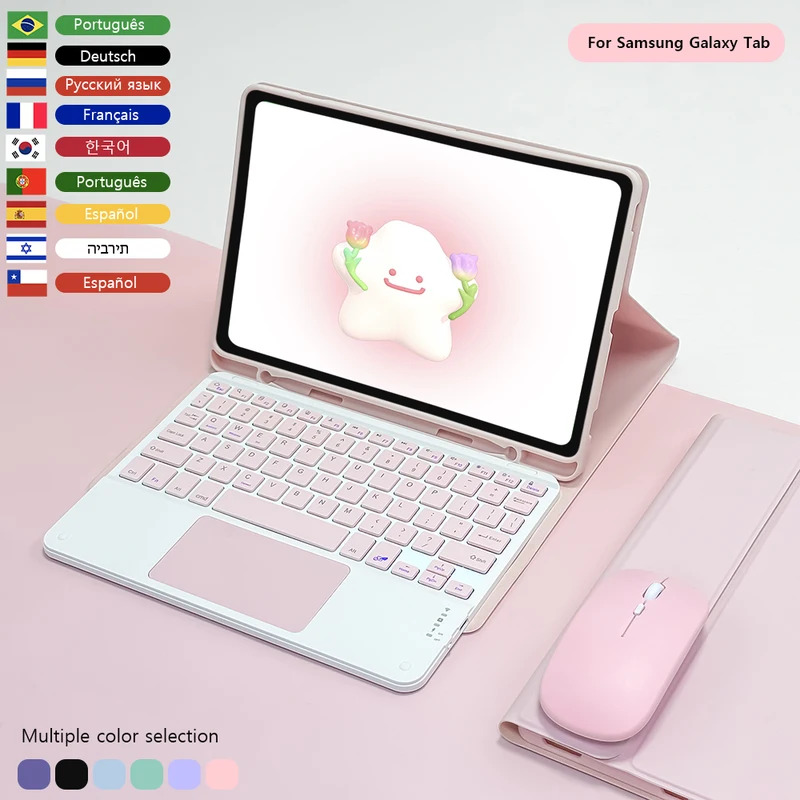 Capa Teclado Mágico para Samsu - Samsung Tablet Keyboard Accessories avaliação e preço