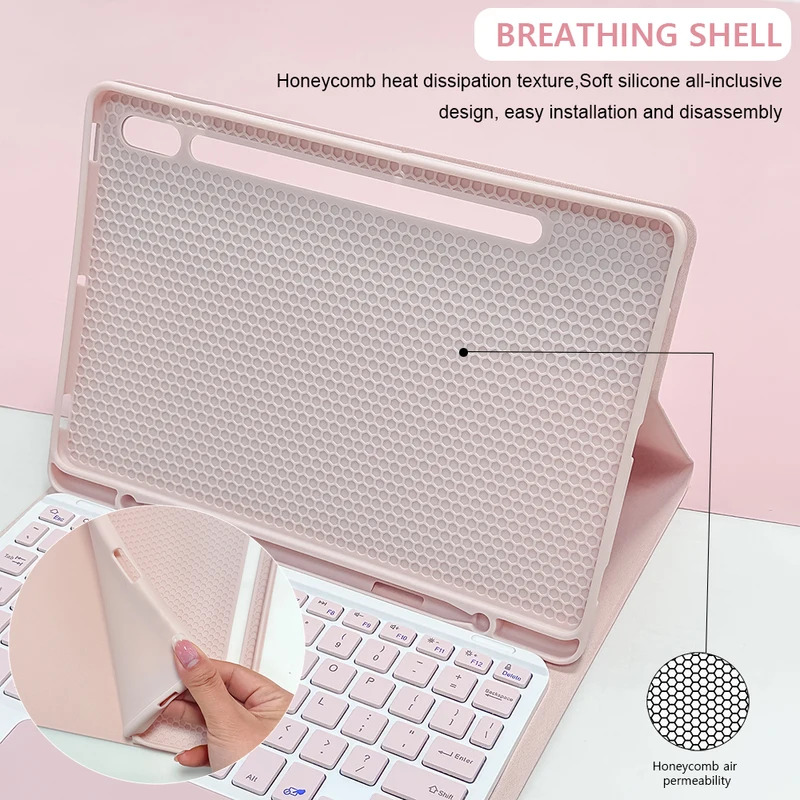 Capa Teclado Mágico para Samsu - Samsung Tablet Keyboard Accessories avaliação e preço