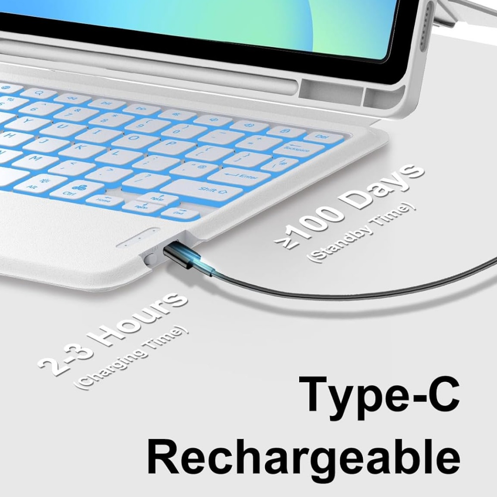 Capa Destacável com Teclado pa - Samsung Tablet Keyboard Accessories avaliação e preço