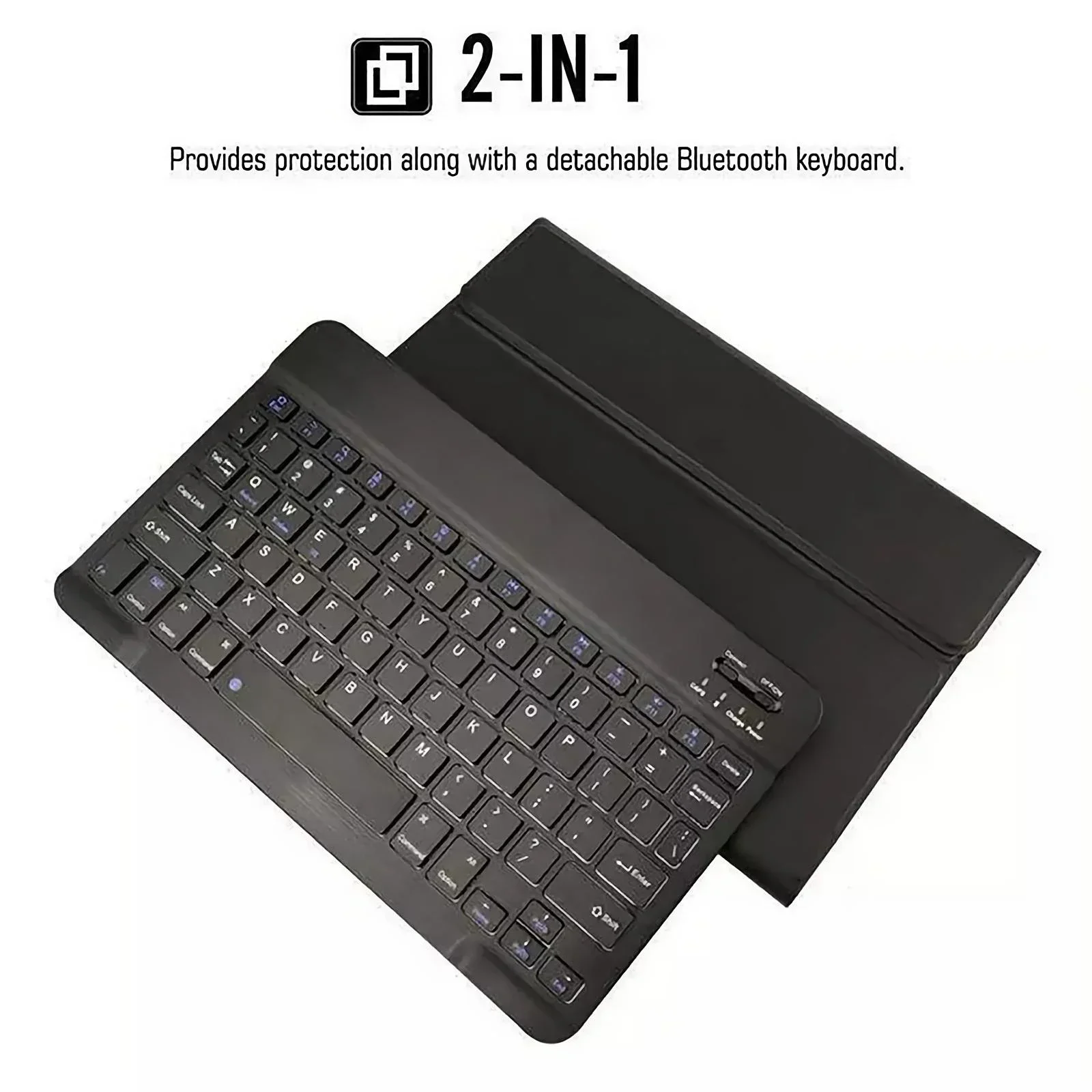Capa com Teclado para Samsung  - Samsung Tablet Keyboard Accessories avaliação e preço
