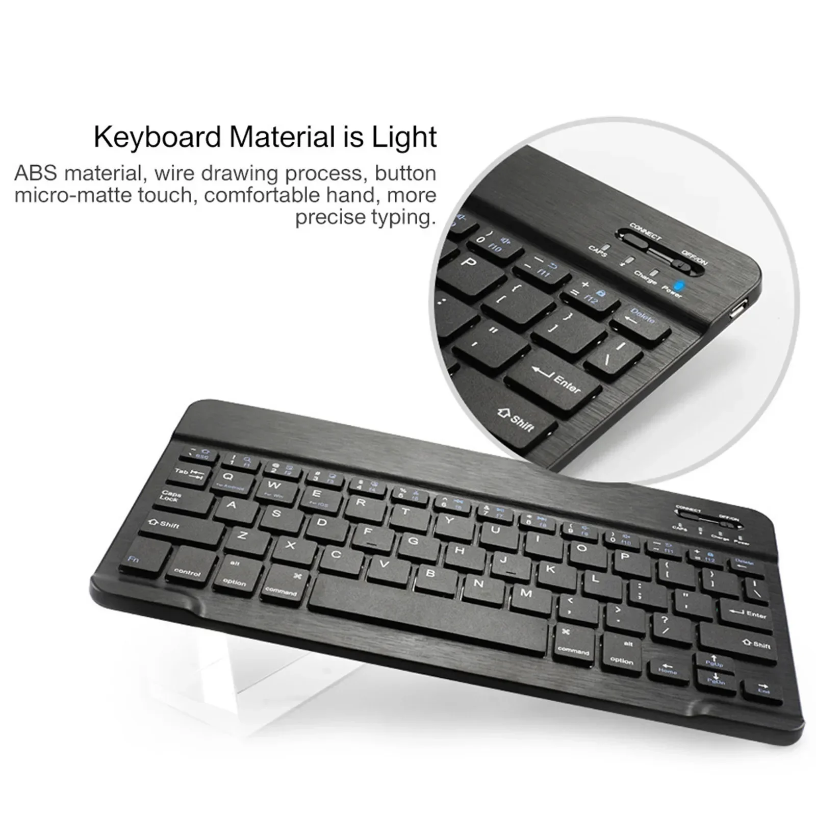 Capa com Teclado para Samsung  - Samsung Tablet Keyboard Accessories avaliação e preço