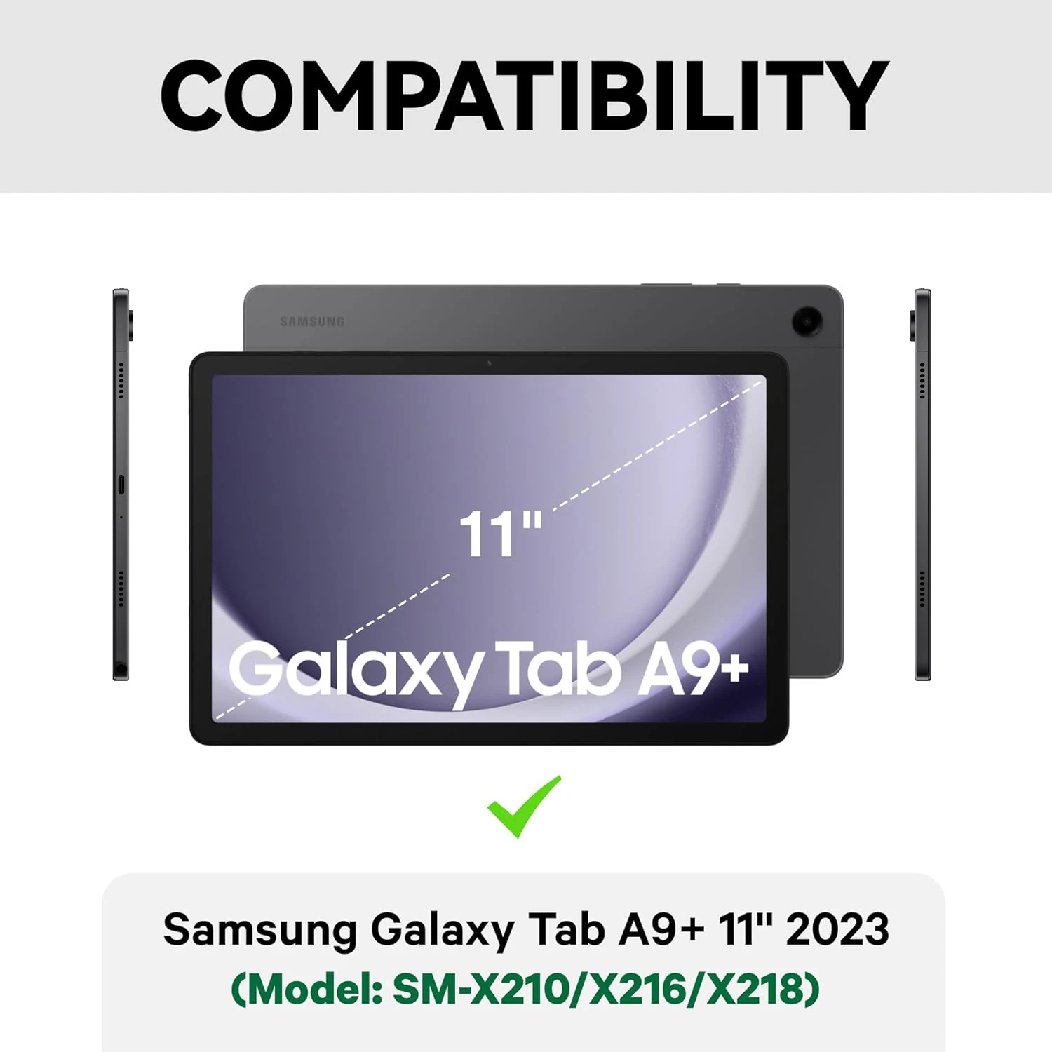 Capa para samsung galaxy tab a - Samsung Tablet A9 Accessories avaliação e preço