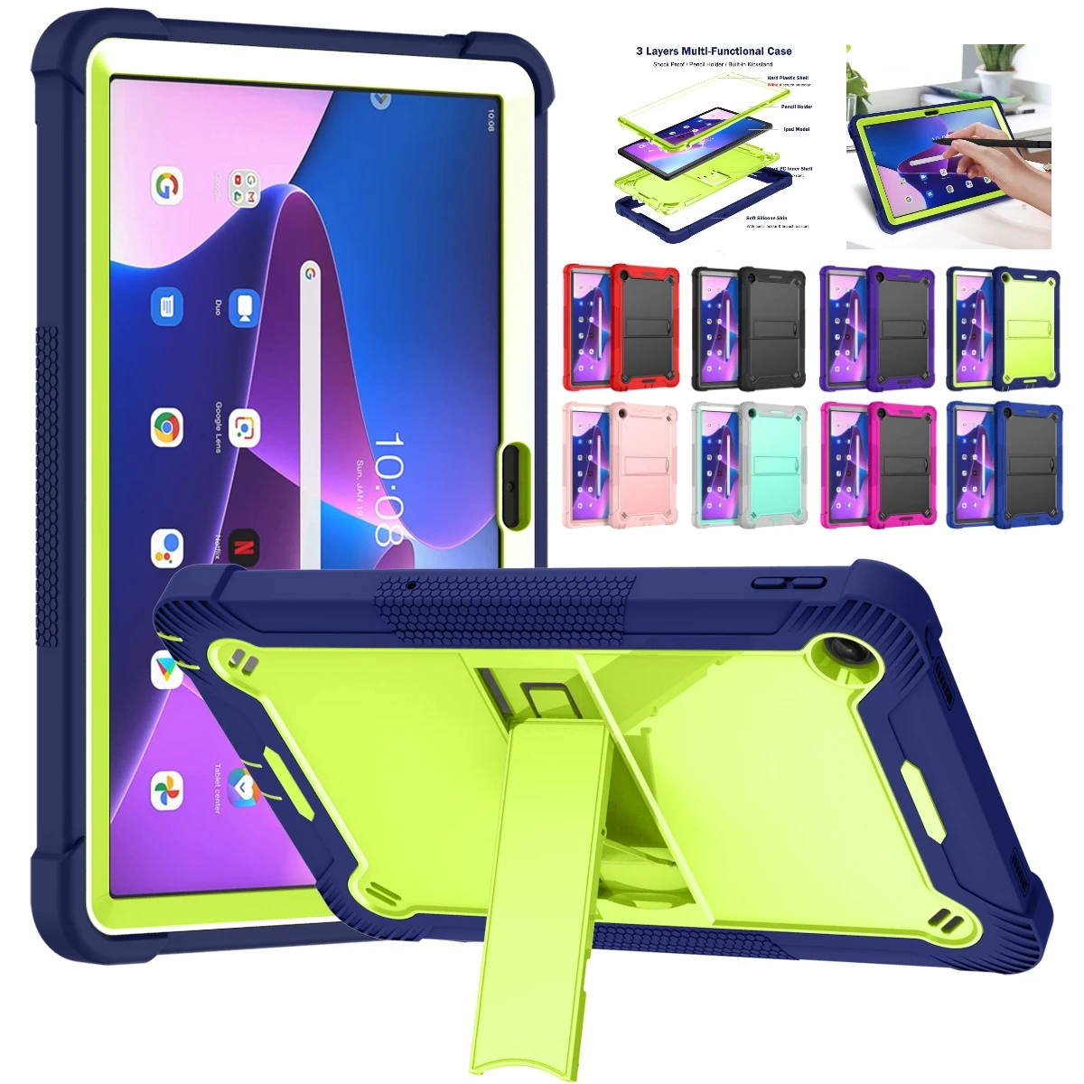 Capa Protetora de Silicone com - Samsung Tablet A9 Accessories avaliação e preço