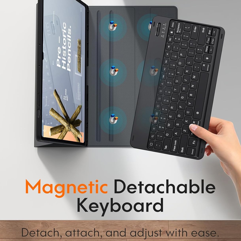 Capa para samsung galaxy tab s - Samsung Tablet Keyboard Accessories avaliação e preço